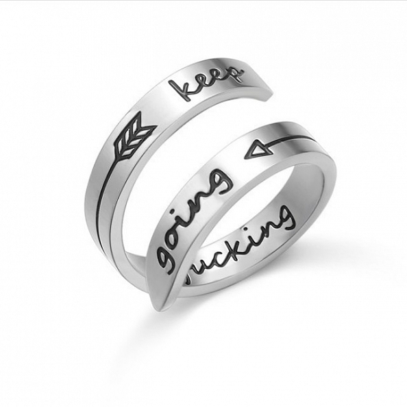 I AM ENOUGH Ring PWB353