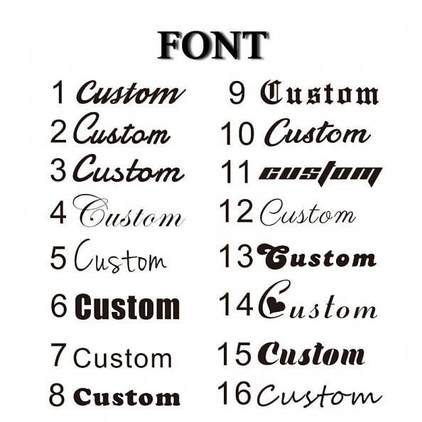  Personalized Name Earring PW887