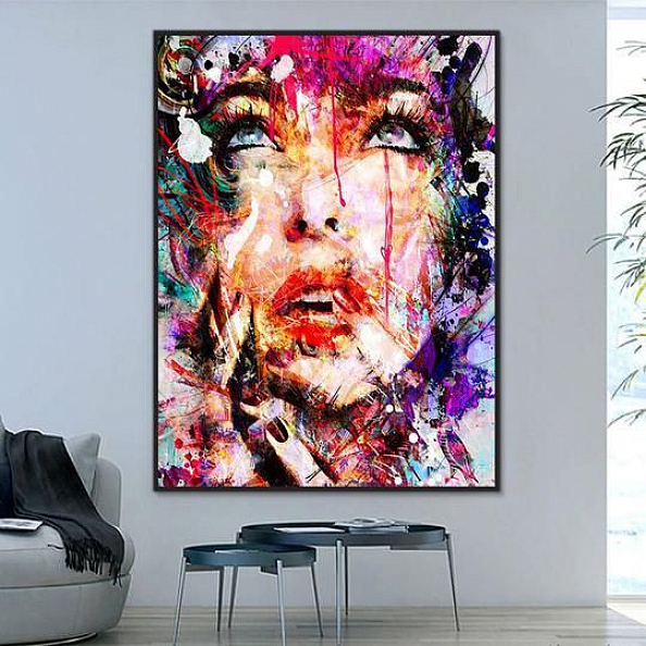 Portrait Woman Paint By Numbers Kits PW109