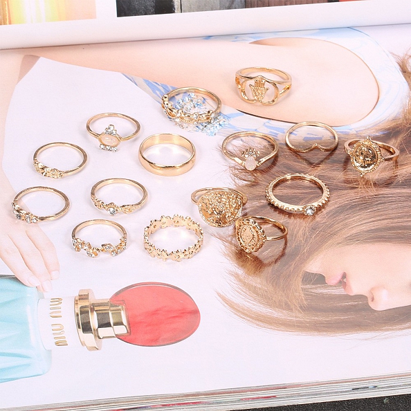 Water Drop Pearl Pendant Gold Multi Layered Necklace PW988