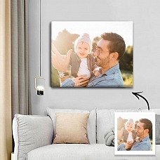 Custom Photo Canvas Prints With Frame PW240
