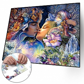 1000pcs Sweet Kiss Jigsaw Puzzle (69x51cm) PW576
