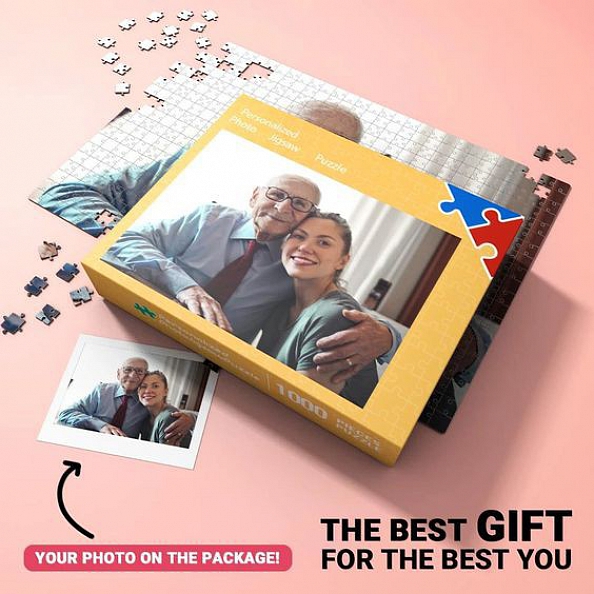 Custom Photo Jigsaw Puzzle Best Indoor Gifts 35-1500 pieces PW046