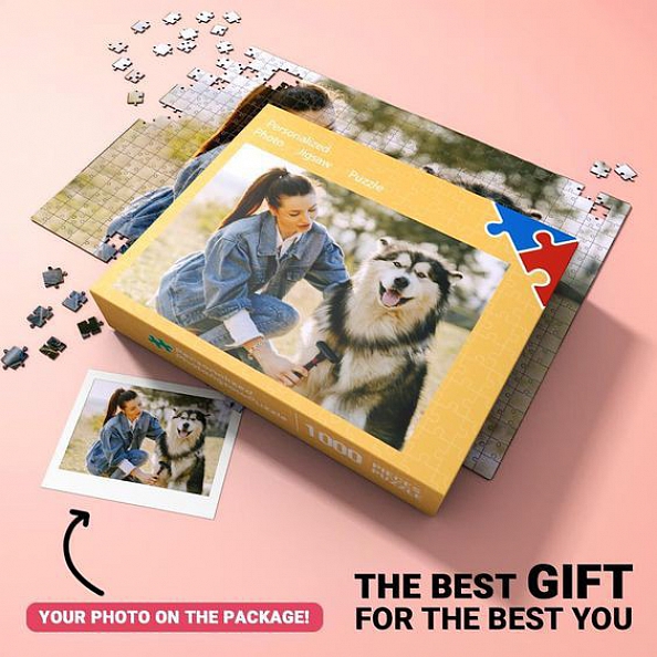 Custom Photo Jigsaw Puzzle Best Indoor Gifts 35-1500 pieces PW062