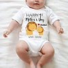 Personalized Lion Mother's Day Baby Onesies PW155