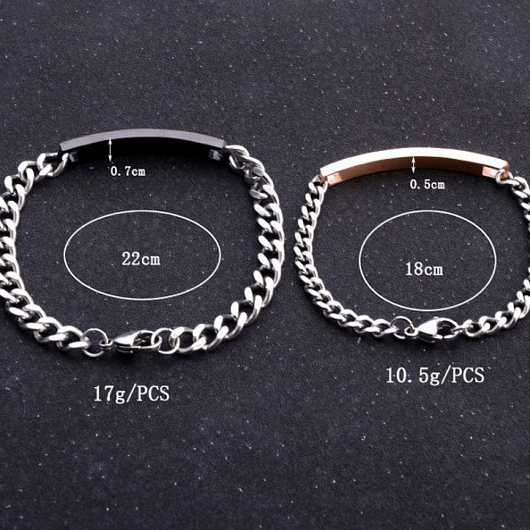 2 Style His Queen Her King Couple Bracelet PW902