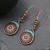 Vintage Boho India Ethnic Water Drip Hanging Dangle Drop Earrings PWB090