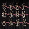 Glittering drill key chain gold PW890