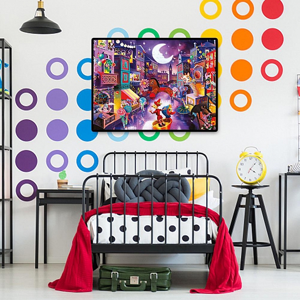 1000pcs Puppet City-Jigsaw Puzzle(69x51cm) PW585