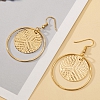 Retro exaggerated gold earrings PWB133