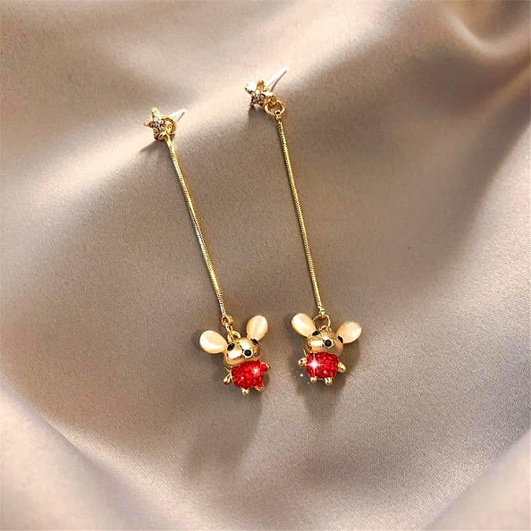 Little Mouse Earrings PWB543