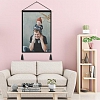 Father's Day Gifts - Custom Father and Child Photo Tapestry - Wall Decor Hanging Fabric Painting Hanger Frame Poster PW261