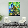 DIY Paint By Number Kits-Peacock (40*50 CM) PW619