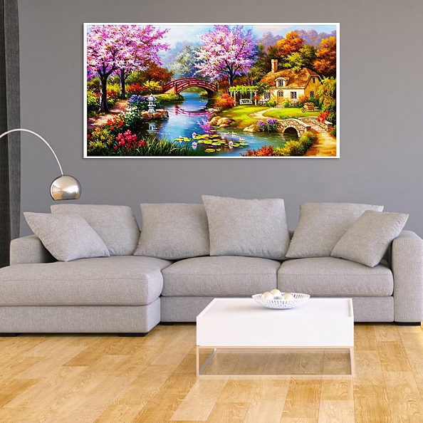 5D DIY Full Drill Diamond Painting Scenery (55cmx100cm) PW598