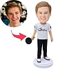 Ping Pang Player Custom Bobblehead PW413