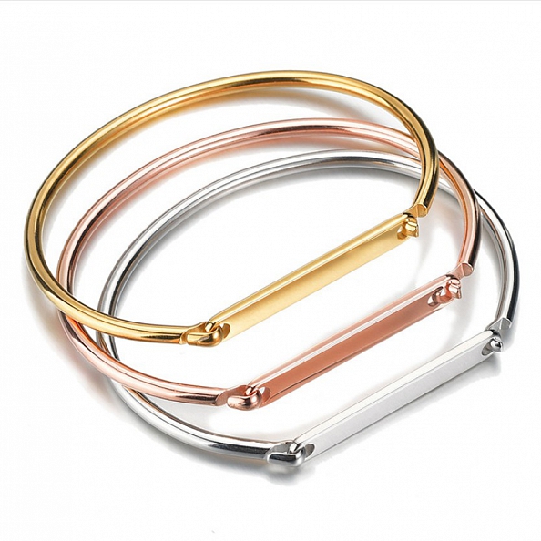 Custom name cuff bracelet PW899