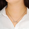 S925 Sterling Silver Love Necklace For Wife PWB349