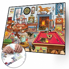 1000pcs Leisure Time-Jigsaw Puzzle(69x51cm) PW579