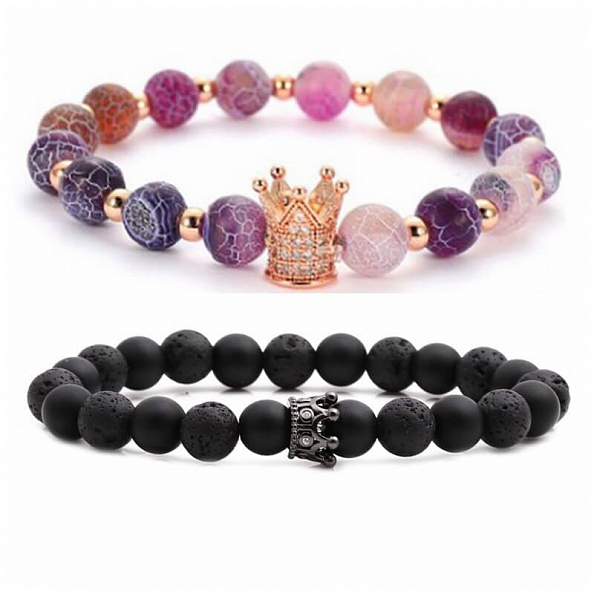 Vibrant Couples Bracelet Set PW826