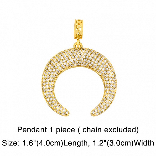 Colorful zircon necklace PW996