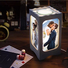 Personalized Picture Frame Night Lamp, Personalized Lamp Gift PW204