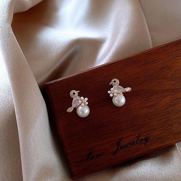 Little Bird Stud Earrings PWB535