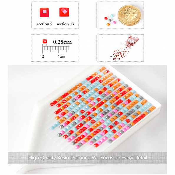 Full Drill 5D Diamond Painting Kit (DIY) -snow-covered landscape PW532