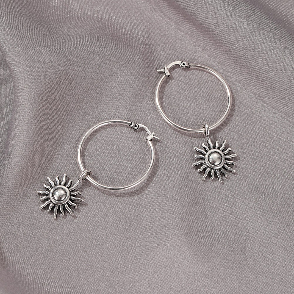 Sunshine Hoop Earrings PWB536