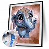 DIY -Paint By Numbers Kit(16x20in40x50cm)-Cartoon Elephant PW793
