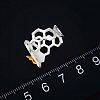S925 Honeycomb Ring PWB248