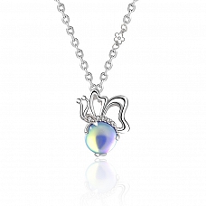 Butterfly Pendant Necklace PWB484