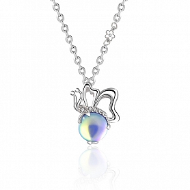 Butterfly Pendant Necklace PWB484