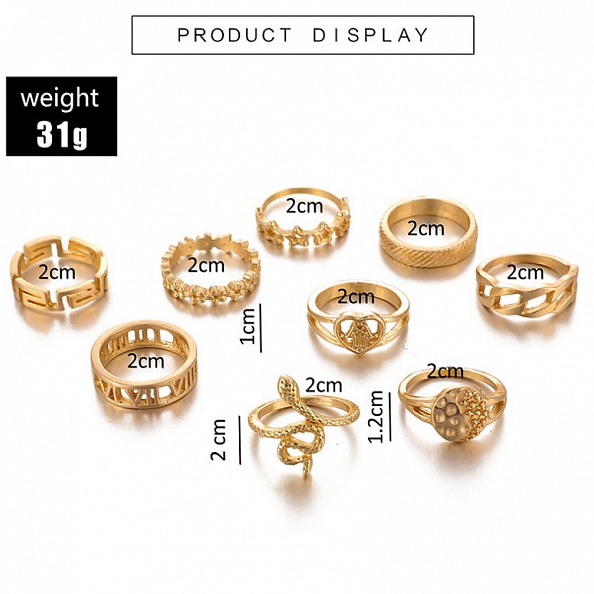 Bohemian ring set PWB115