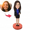 Female Executive Custom Bobblehead PW407