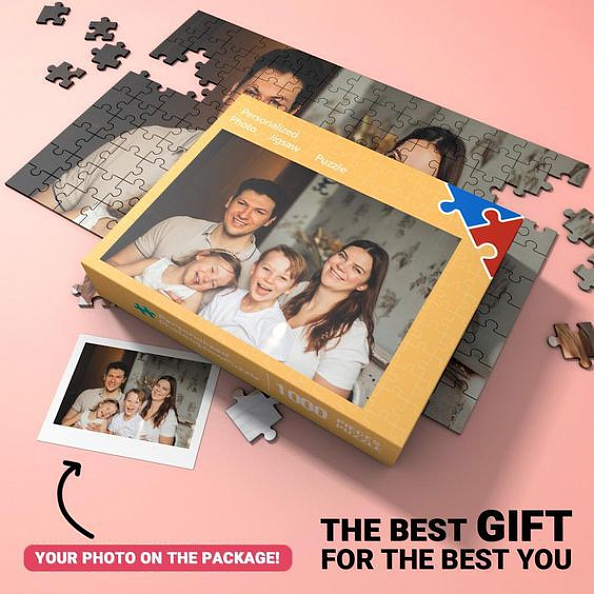 Custom Photo Jigsaw Puzzle Best Indoor Gifts 35-1500 pieces PW065