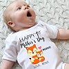 Custom Fox Mother's Day Baby Bodysuits PW150