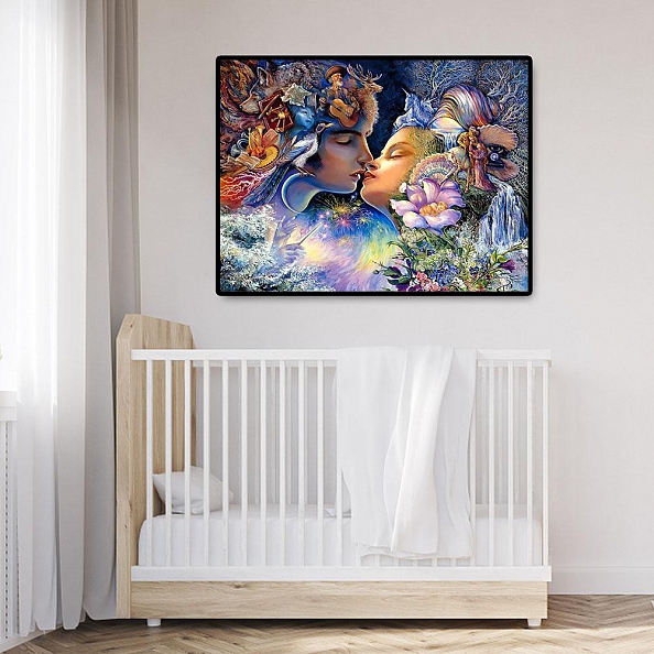 1000pcs Sweet Kiss Jigsaw Puzzle (69x51cm) PW576