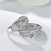 Luxury Silver Ring Set PWB250