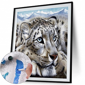 DIY Paint By Number Kits-Tiger(40*50 CM) PW610