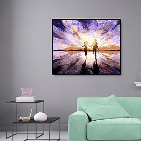 DIY Paint By Numbers Kit(16x20in40x50cm)-Running PW803