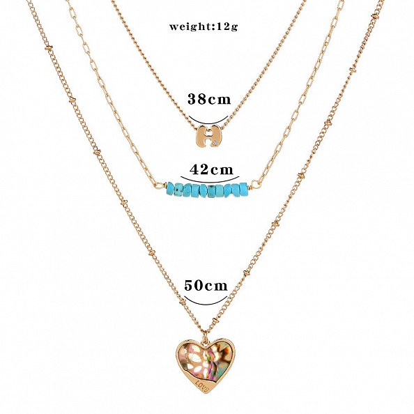 Natural turquoise pendant PWB186