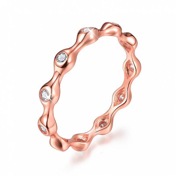 Minimalist Thin Sterling Silver Ring PWB417