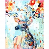Beautiful Blooming Deer Full Drill 5D Diamond Painting Kit (DIY) PW435