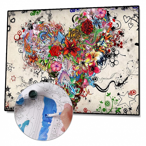 Paint By Numbers-DIY Love(40*50 CM) PW622