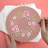 Flowers-Embroidery Kit(25x25cm) PW680