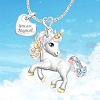 Cute Unicorn Necklace PWB081