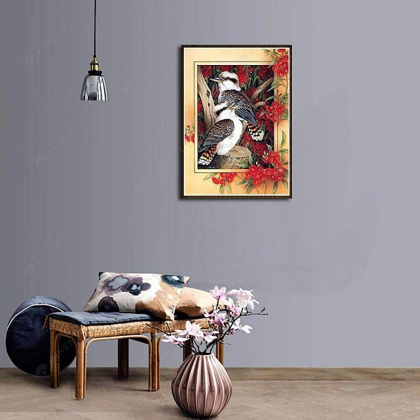 DIY Full Drill Diamond Painting -Parrot PW722