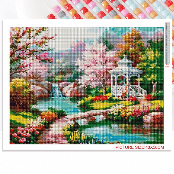 Full Drill 5D Diamond Painting Kit (DIY)-Spring Garden PW527