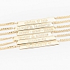 Custom Bar Name Necklace PW917