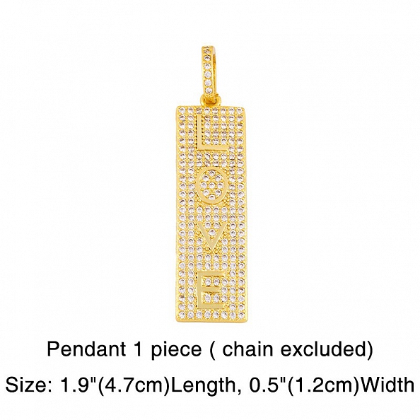 Colorful zircon necklace PW996